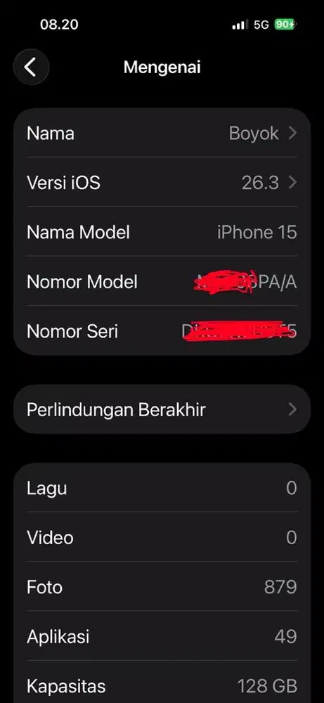 iphone 15 128 black grey