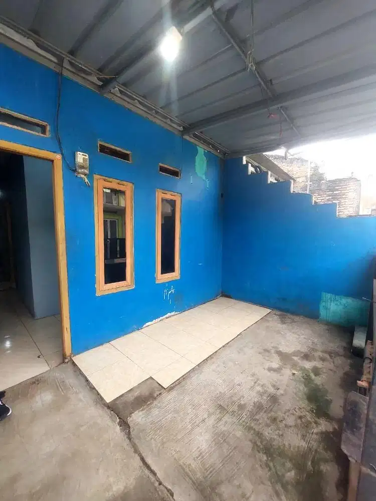 Rumah kampung desa sumber jaya tambun selatan siap huni anti banjir