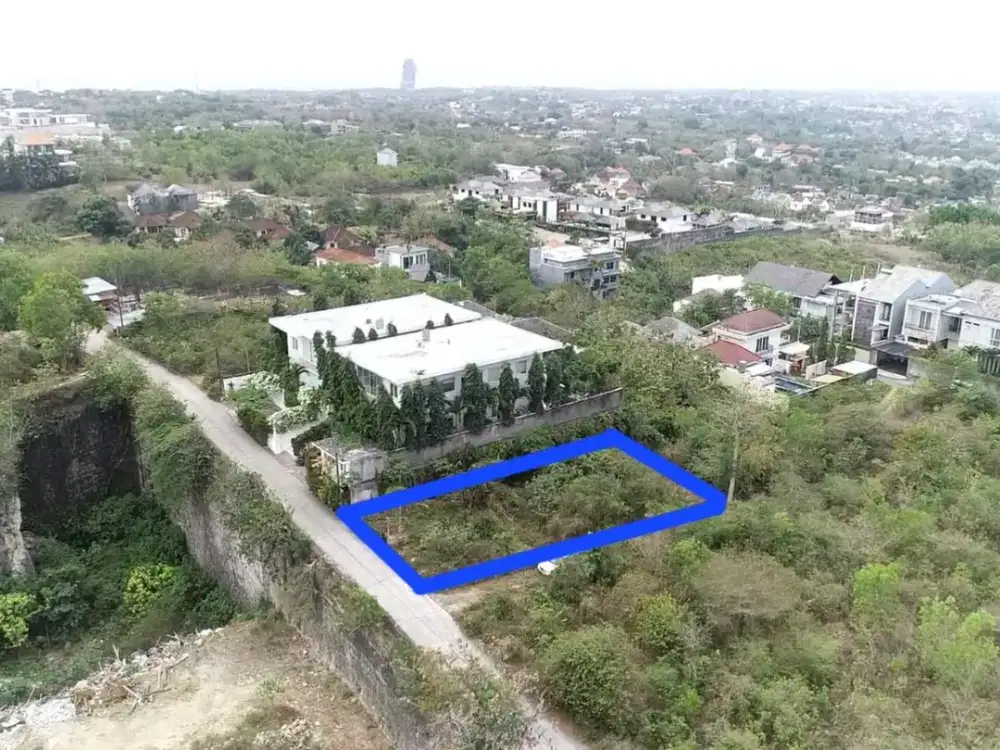 Ocean View Land For Sale At Ungasan Complex.