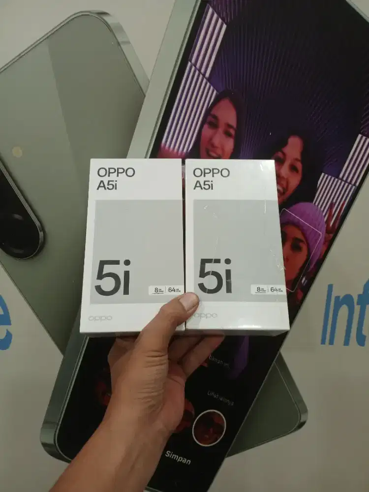 FAST RESPON WA Oppo A5i 4+4/64 Garansi resmi 1thn