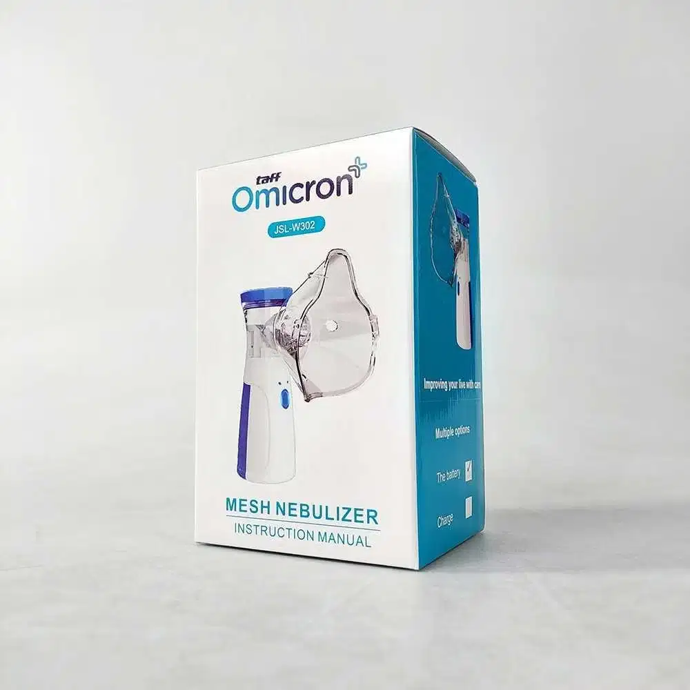 Mesh nebulizer alat pernapasan uap Omicron
