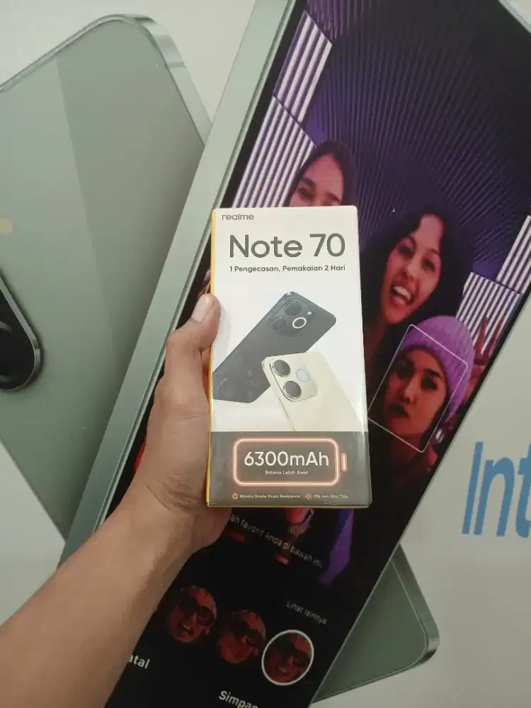 FAST RESPON WA Realme Note 70 4/128 Garansi resmi 1thn