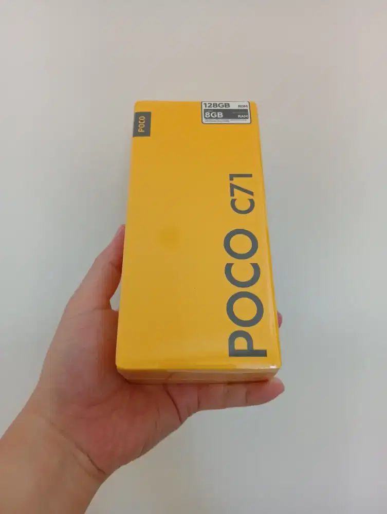 (BARU) Poco C71 4/128, SEGEL Garansi Resmi, Bisa COD