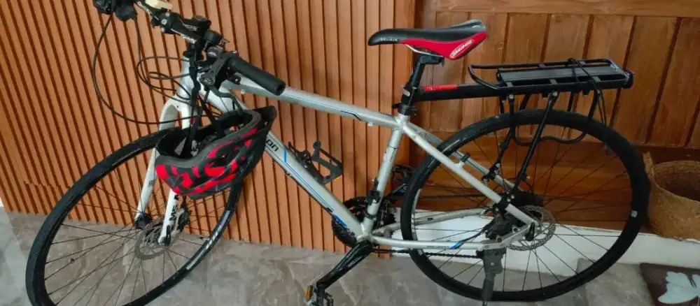 DIJUAL CEPAT Sepeda Polygon Silver - Kondisi Siap Gowes