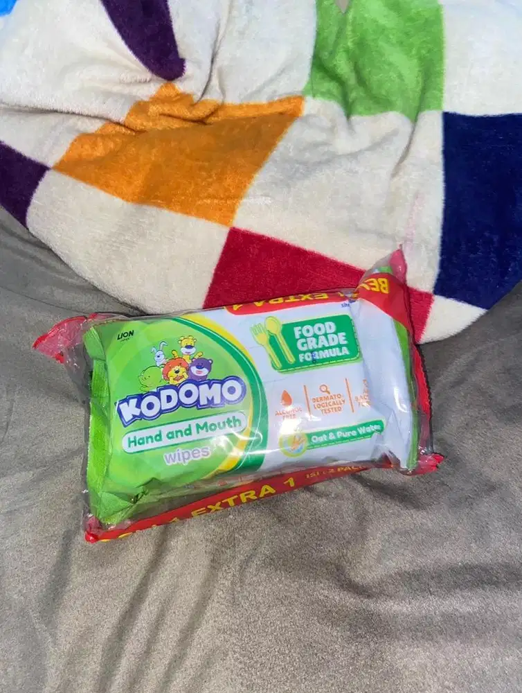 Tisu Basah Kodomo Baru, Isi 2 Bungkus