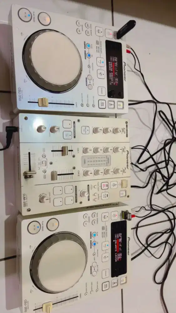CDJ & DJM 350 normal siap pakai