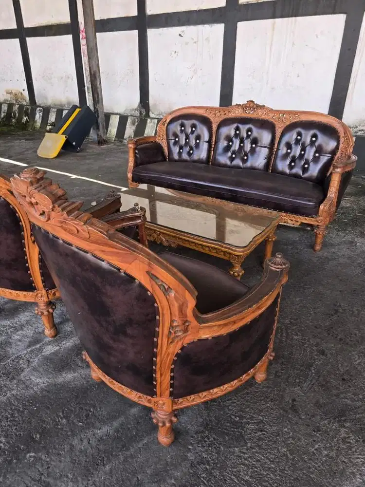 Mabel kursi jati set