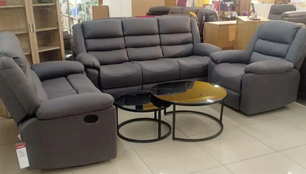 CEPAT HABIS! PROMO BESAR SOFA SET RECLINER / SOFA SET KELUARGA