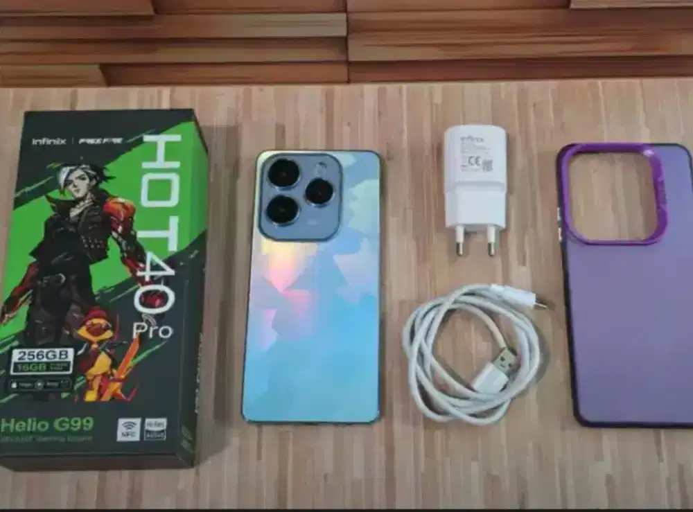 Infinix Hot 40 Pro 8+8/256 Mulus 98% Like New