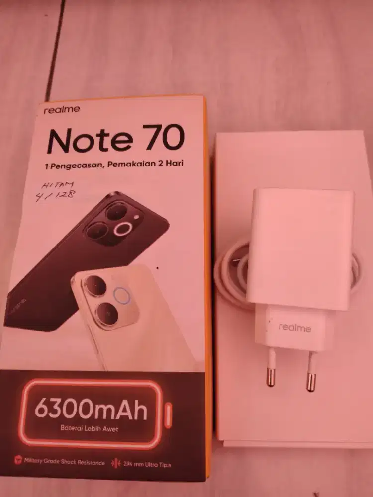 Realme note 70 mulus lengkap ori