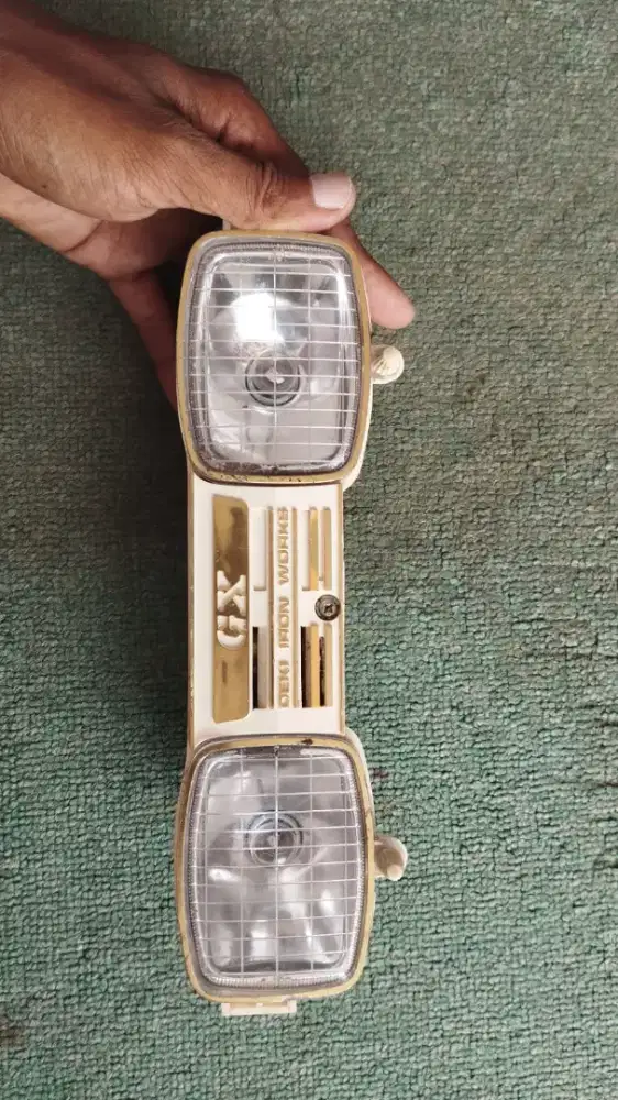 Diniagakan.. Lampu sepeda deki