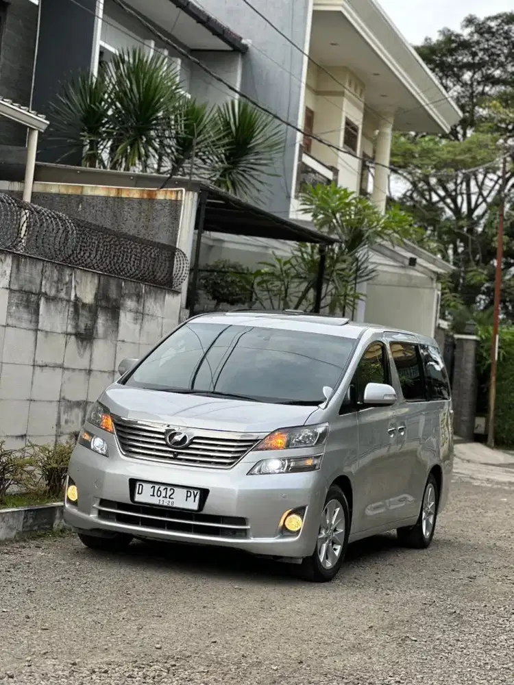 Tdp 4Jt Toyota Vellfire Premium Sound 2.4 Matic CBU 2009/2010 Alphard