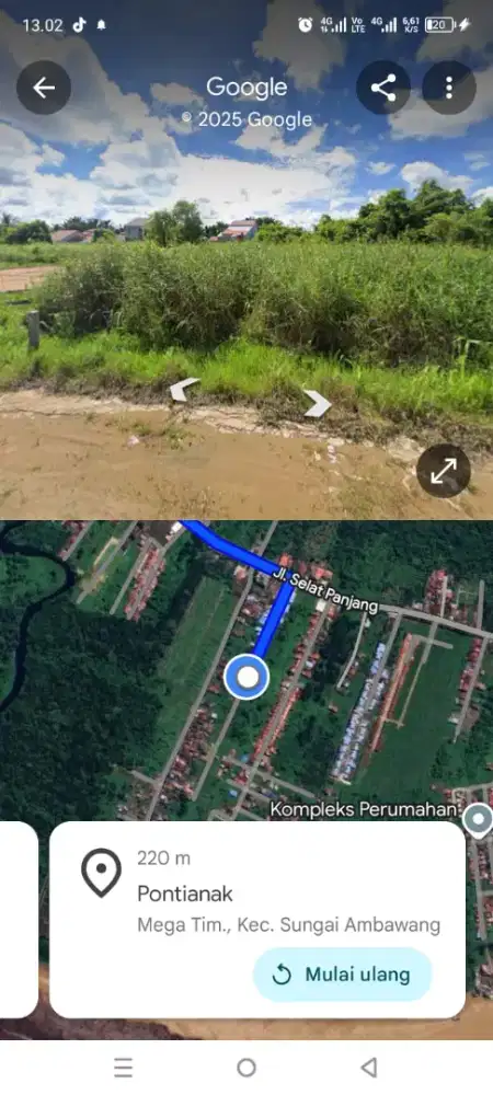 Jual Tanah SHM 2 Kavling