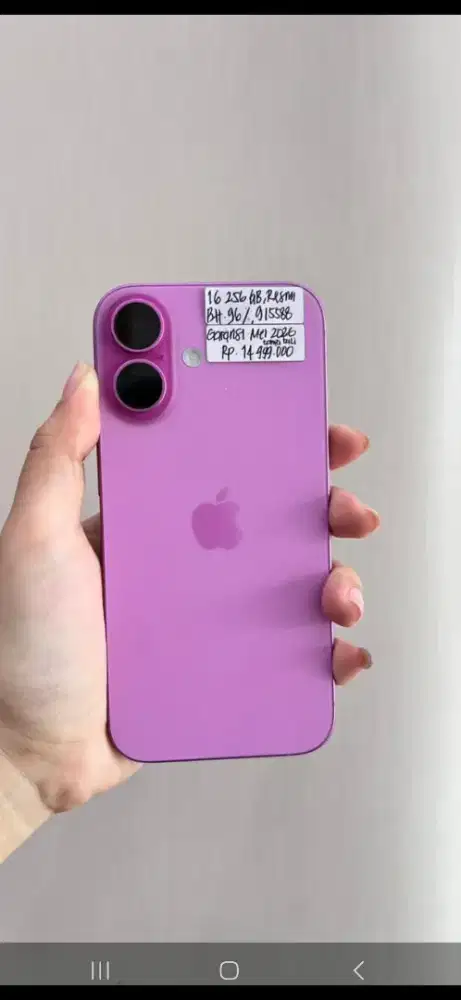 IP 16 256/RESMI KREDIT 0 DP, 0%CICILAN, ANGSURAN FREE 2X