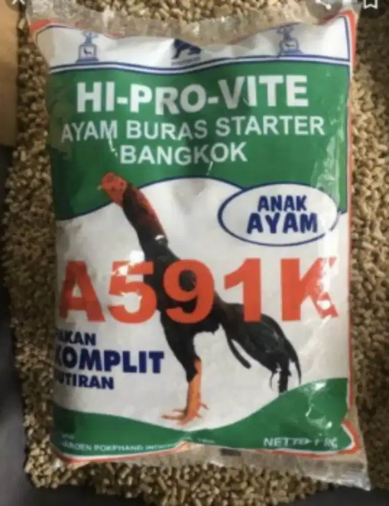 Pakan ayam 591 curah