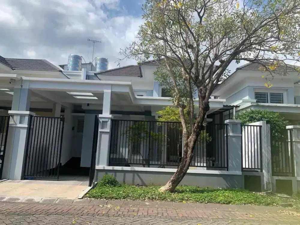 Dijual rumah siap huni perumahan alama galaxy one gate sistem row jalan lebar