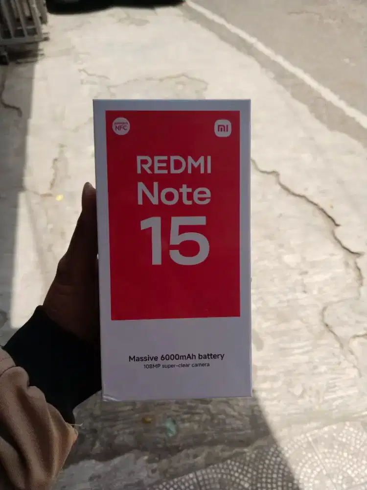 Redmi Note 15 ram 8/128 segel box