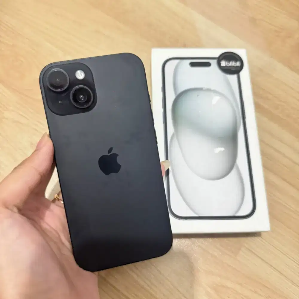 Jual iPhone 15 128 Ex ibox HB 88%