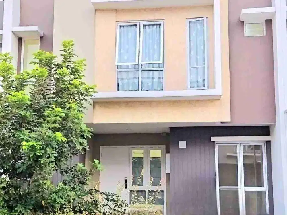 Dijual murah rumah baru Symphonia Rossini Summarecon Serpong, dekat kampus sekolahan pasar modern dan dekat mall
