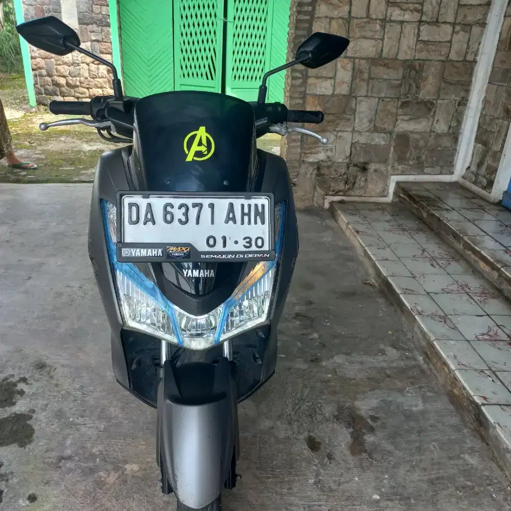 Di jual yamaha lexi 2019 akhir, kontrol remot