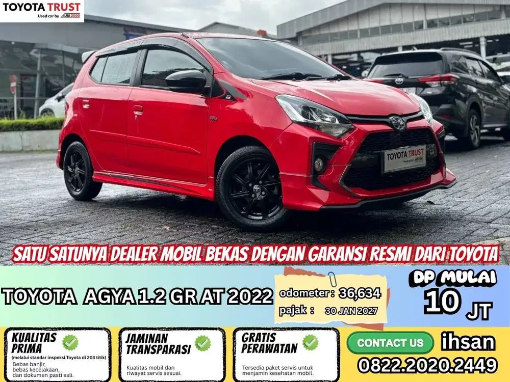 TOYOTA AGYA 1.2 GR AT
