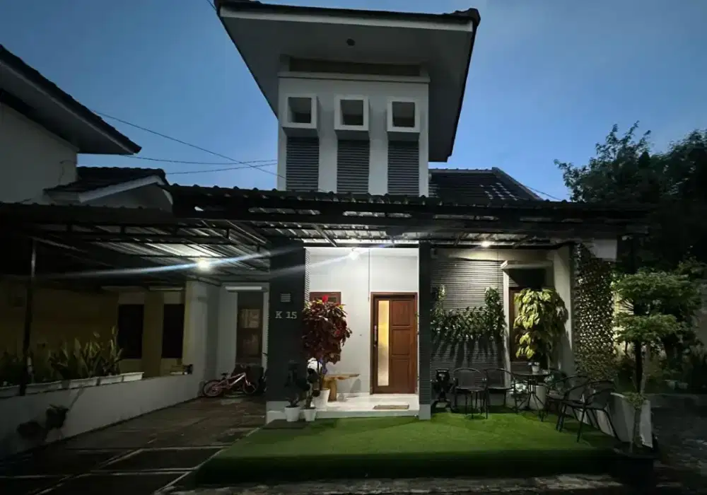 JUAL CEPAT RUMAH GENTAN RESIDENCE INCLUDE PERABOT