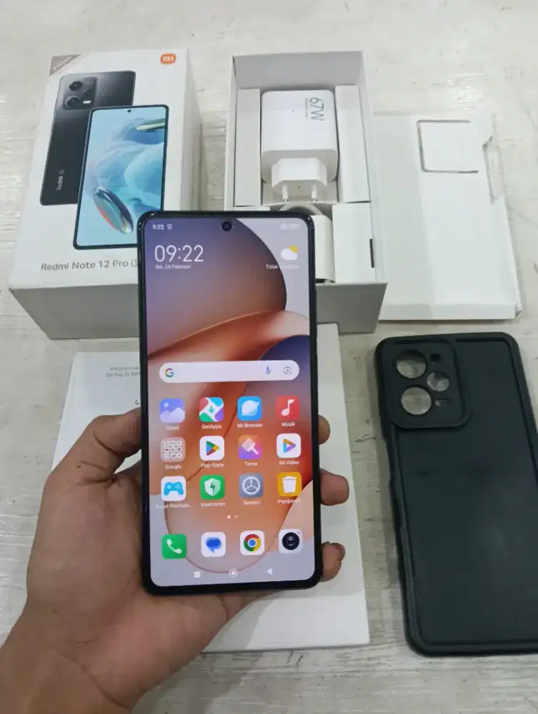 Redmi Note 12pro 5G 8/256 seken siap pakai