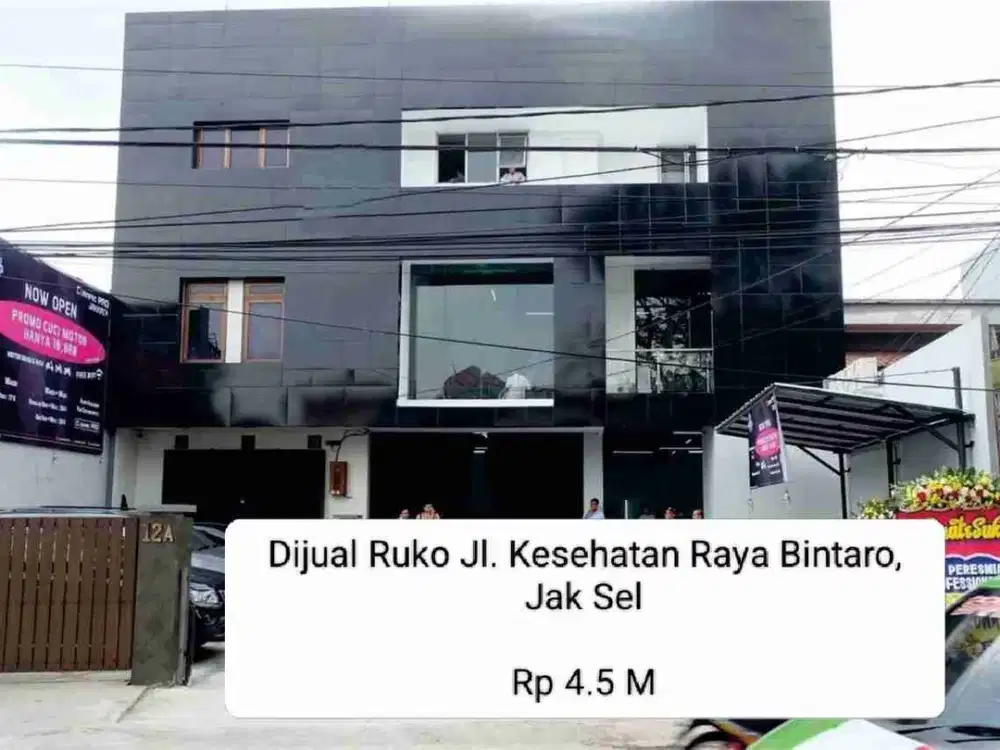 Ruko Dijual jalan Kesehatan Bintaro