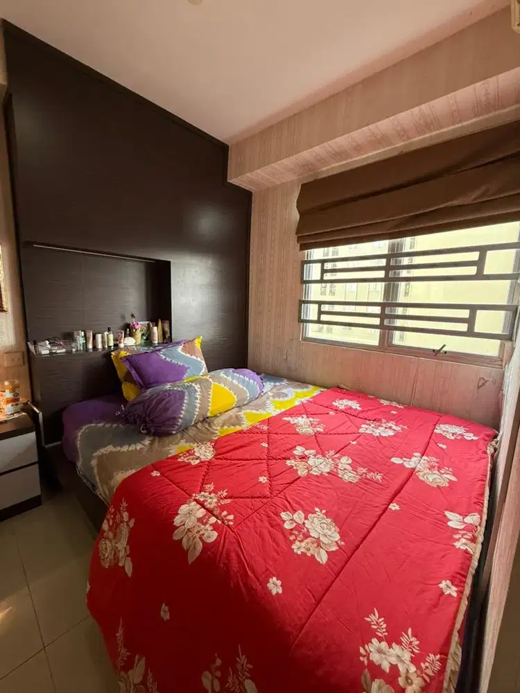 DIJUAL CEPAT APARTEMEN KALIBATA CITY TOWER SAKURA LT 15 SHM 2BR FULLY