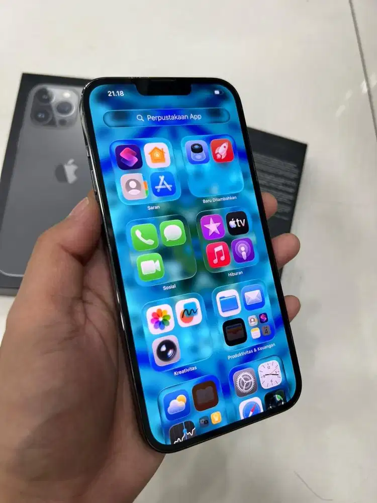 iphone 13 pro max 256gb zp/a asli box ori bukan oem aktifasi lama