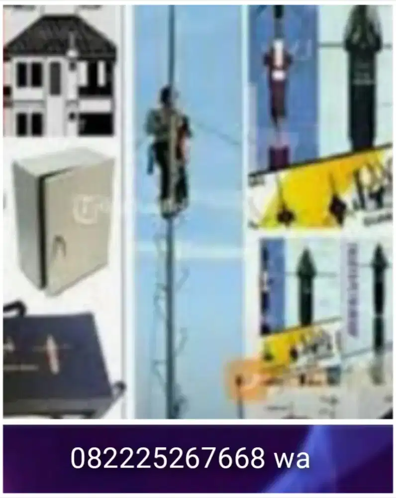 Teknisi ahli jasa pasang penangkal petir munjul Pasar Rebo