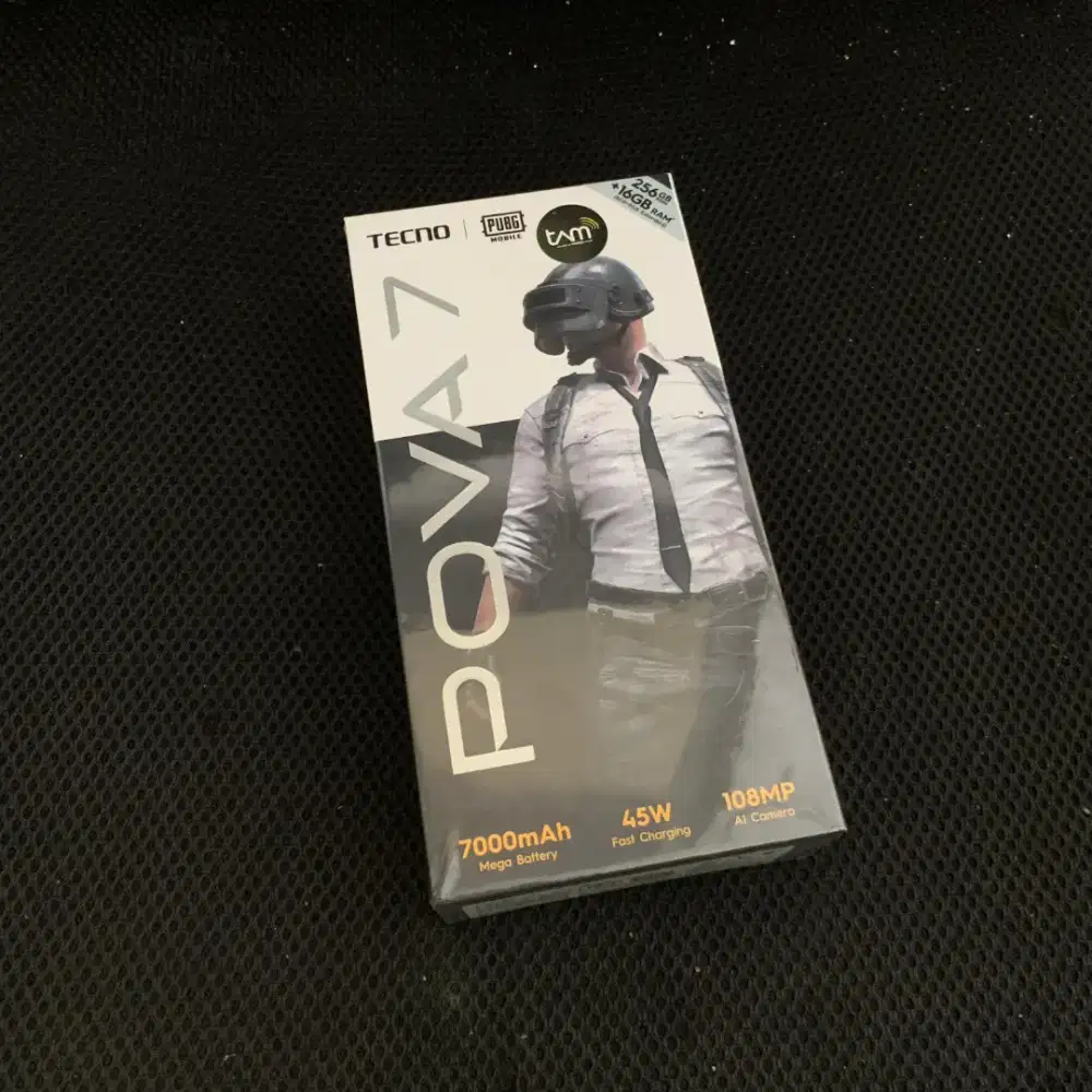 TECNO POVA 7 RAM 8/256 GB (BARU, GARANSI RESMI)