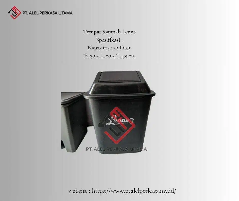Tempat Sampah Leons