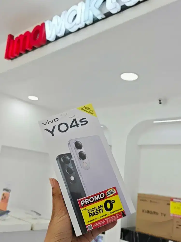 VIVO Y04S RAM 8GB SEGEL GARANSI RESMI  !!