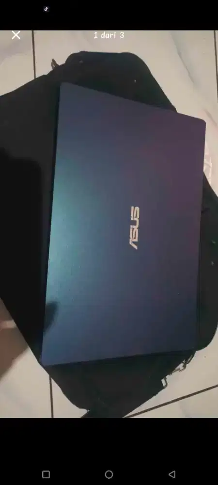 Laptop asus E410MA kondisi Mati