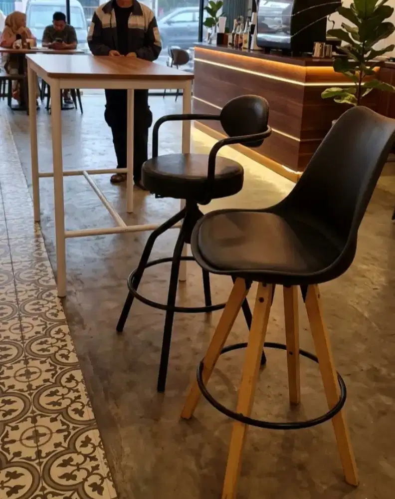 bar table meja tinggi Ikea TOMMARYD Table,130x70x105 cm