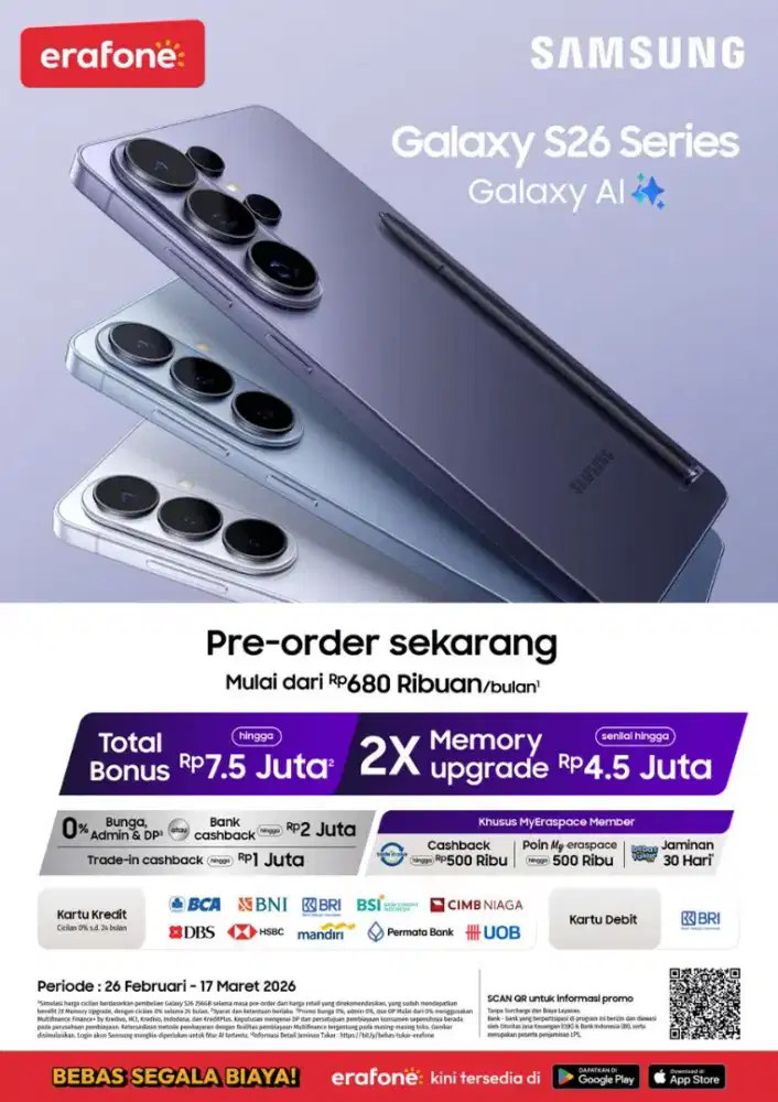 Pre order samsung Erafone