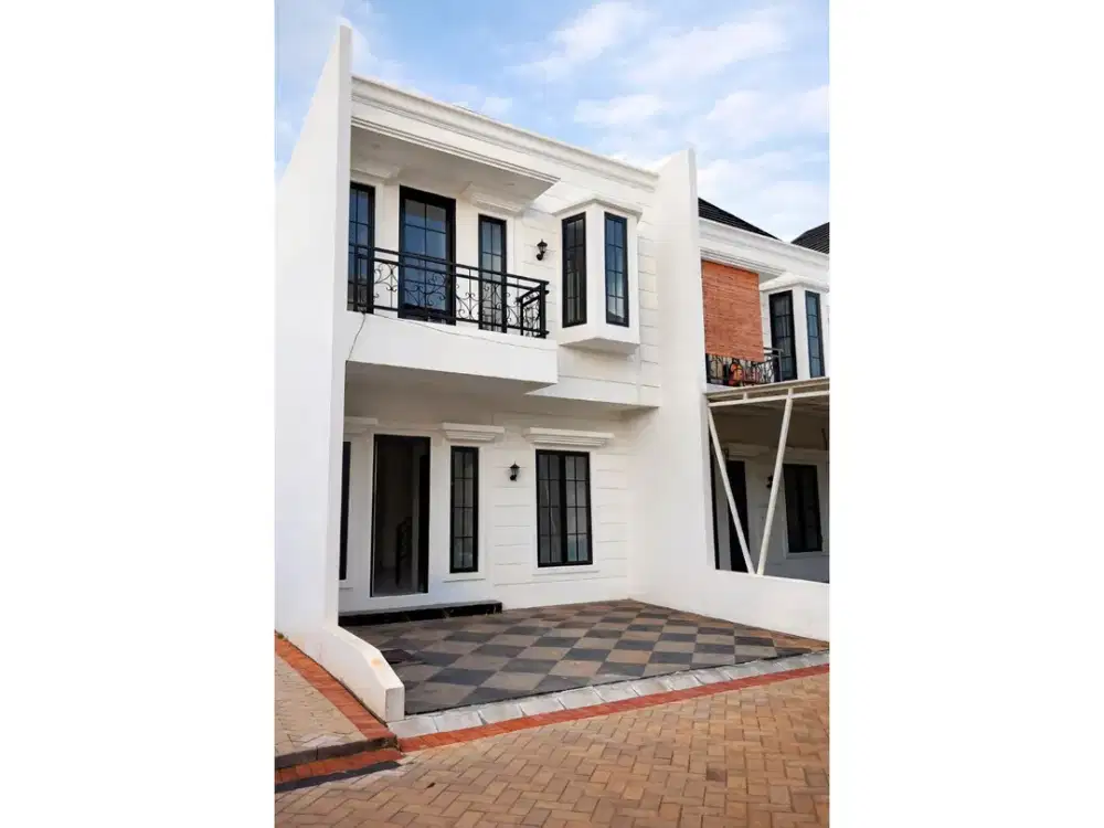 DIJUAL RUMAH EXCLUSIVE 2 LANTAI DESAIN MODERN ELEGAN DI JAKARTA TIMUR BO192