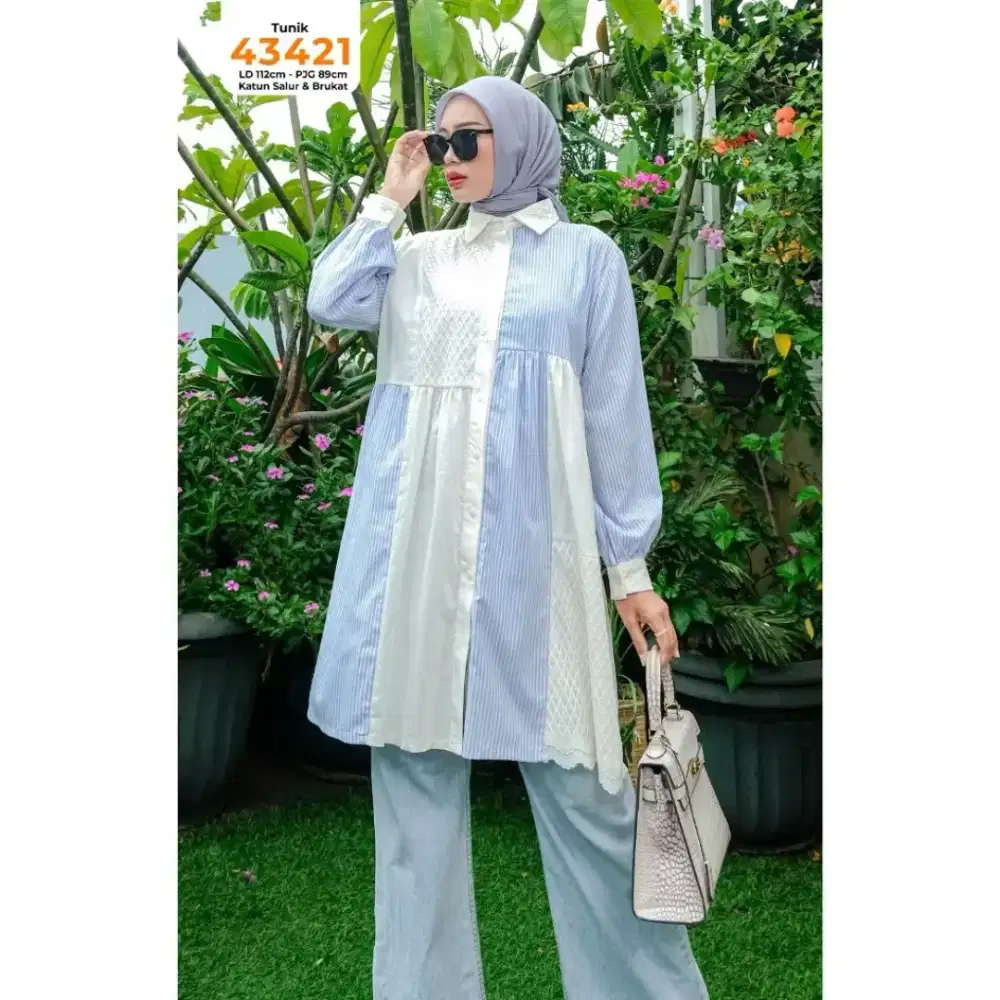Blouse wanita lengan panjang