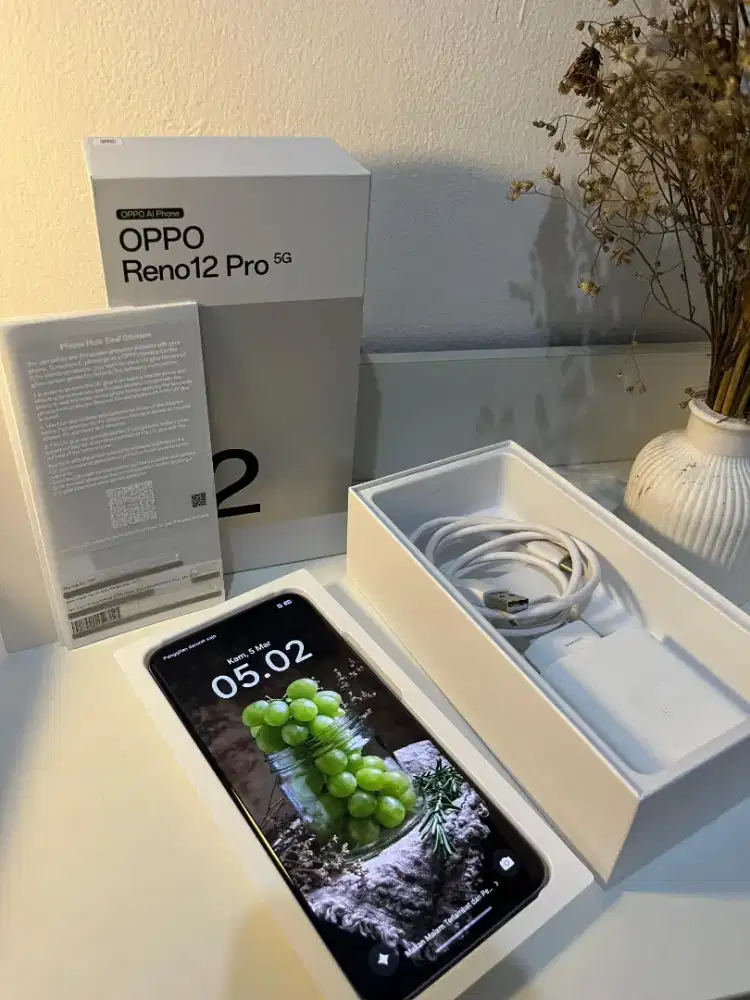 Oppo reno 12 pro 5g original fullset