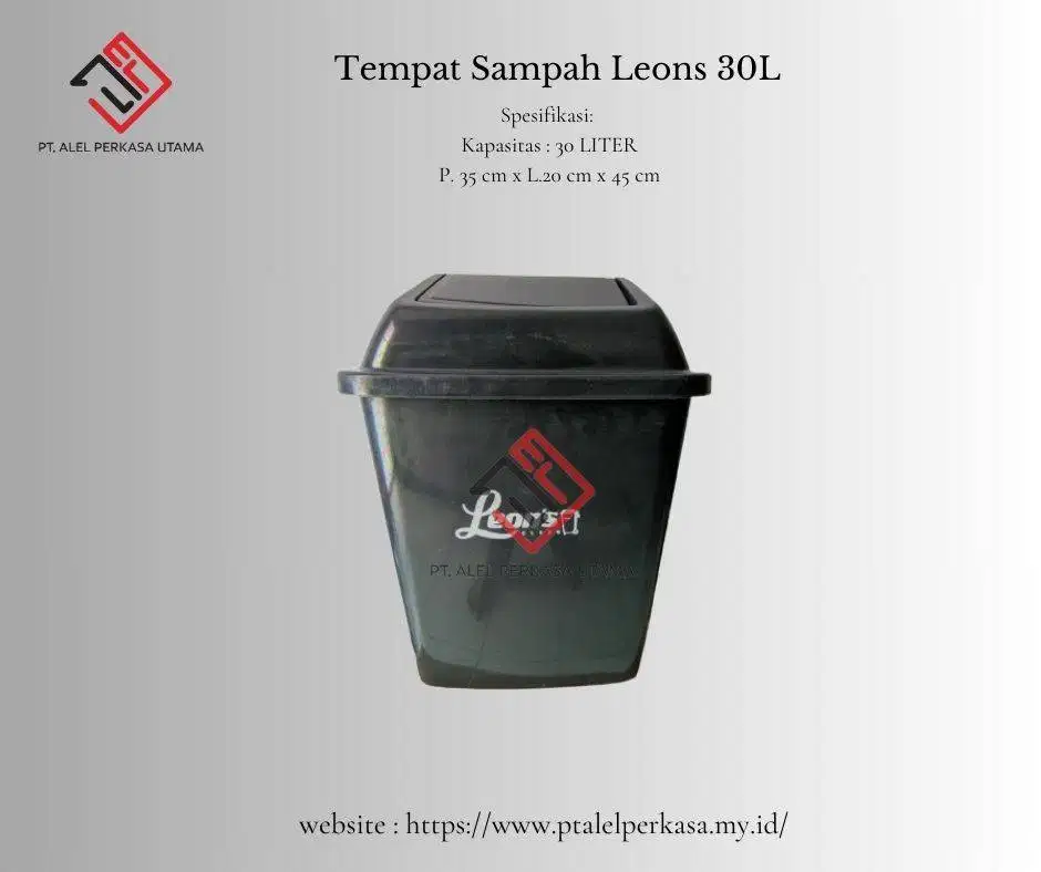 Tempat Sampah Leons 30 L