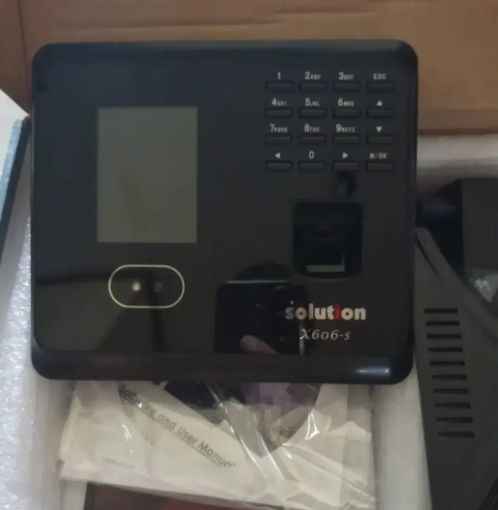 3 pcs mesin Absensi Merk Solution type X100, X800, X606S