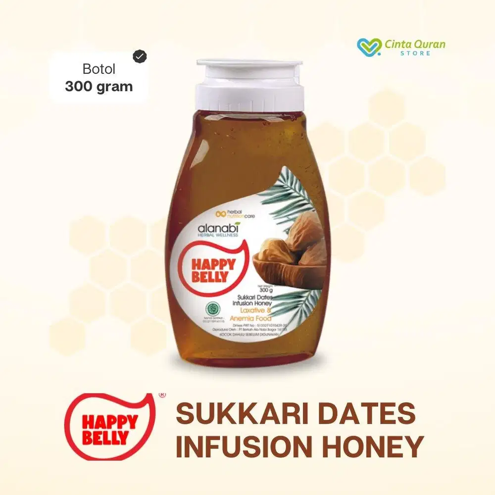 Madu Alami Alanabi plus Kurma