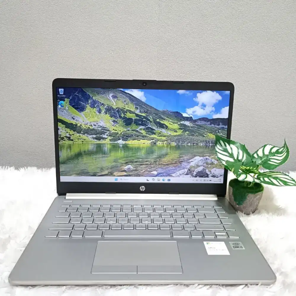 HP 14S CF2518TU CORE I3 10110U RAM 8GB SSD 256GB LAYAR 14.0 FHD