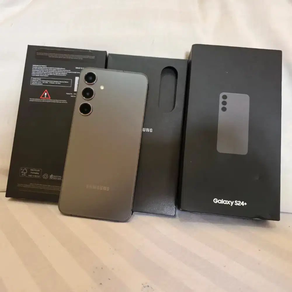 Samsung S24 + Plus 5G 12/256GB Ex Sein Fulset S22 S23 S25 S26 Fe Ultra