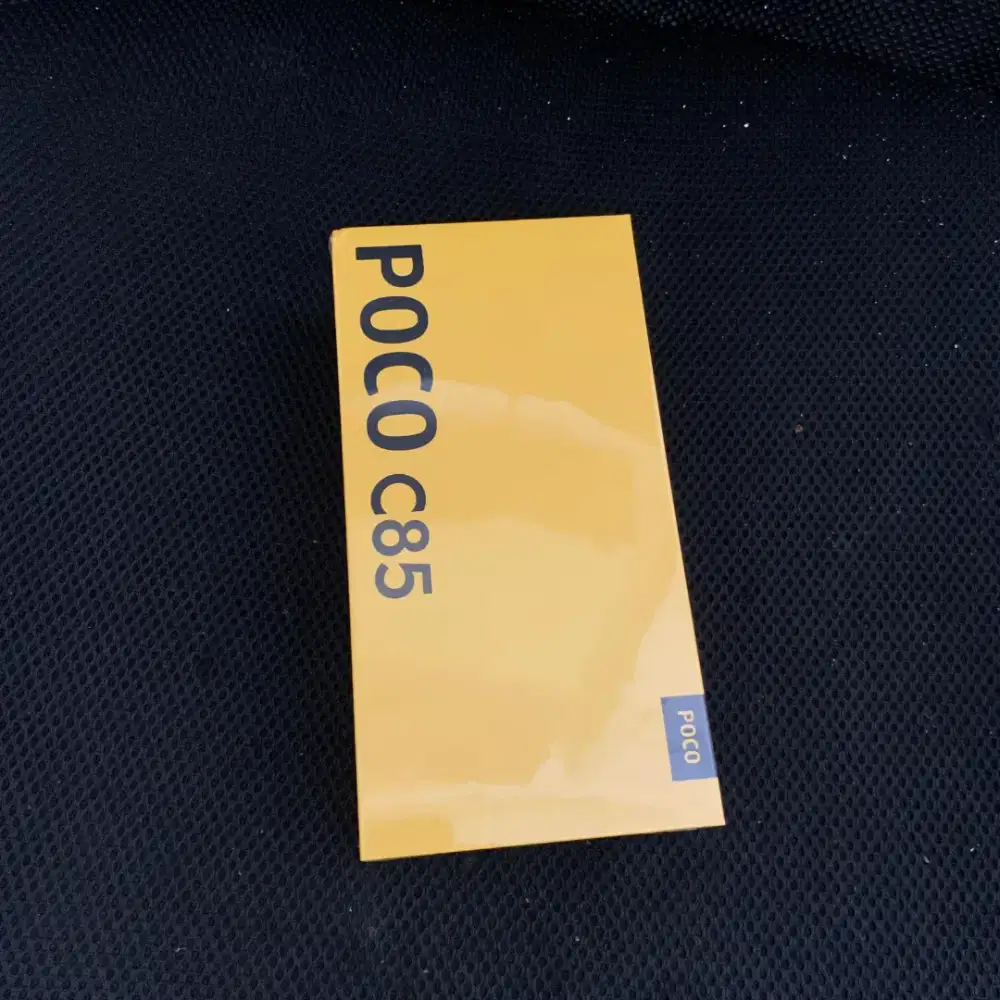 POCO C85 RAM 6/128 GB (BARU, GARANSI RESMI)