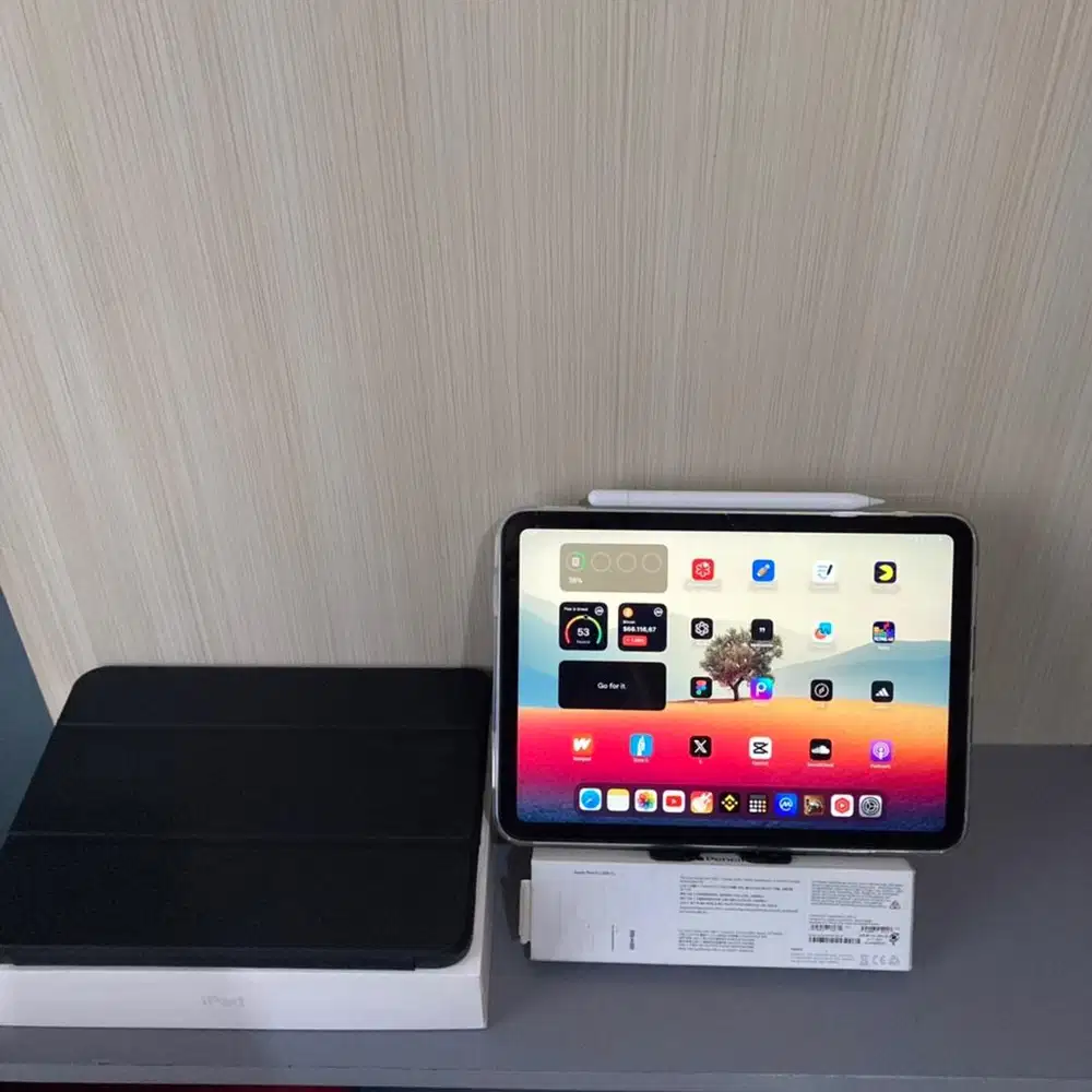 Ipad Air ibox PA/A Cellular 5G + Wifi Fullset Bonus Banyak.