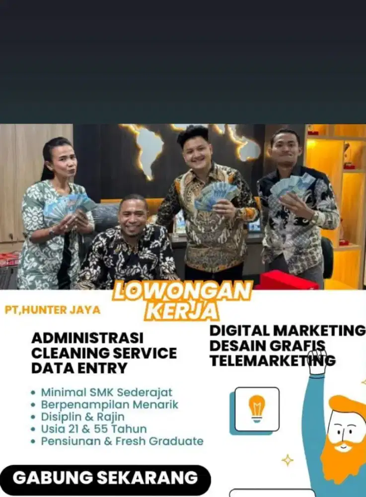 LOWONGAN KERJA TERBARU