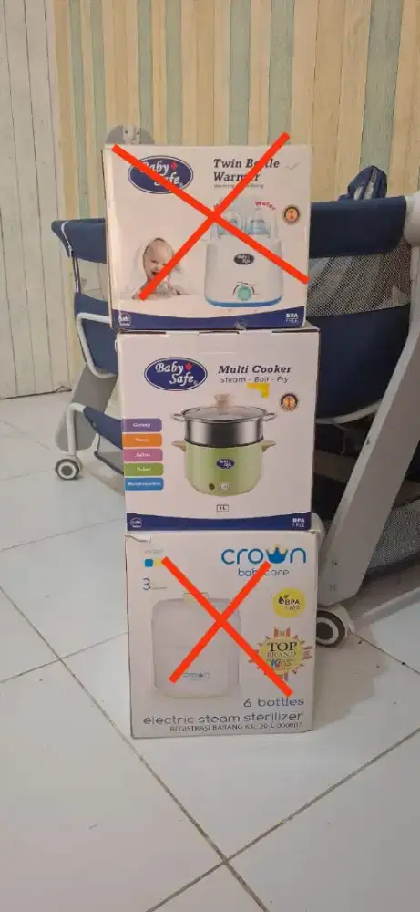 Keperluan Baby bekas dan baru