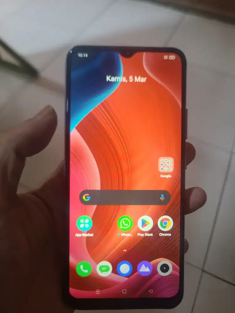 Dijual realme C15 ram 4/64 normal original batre awet 6000mah siap pki